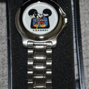 Disney Channel Mickey Mouse Stainless Steel Men's Watch – New in box